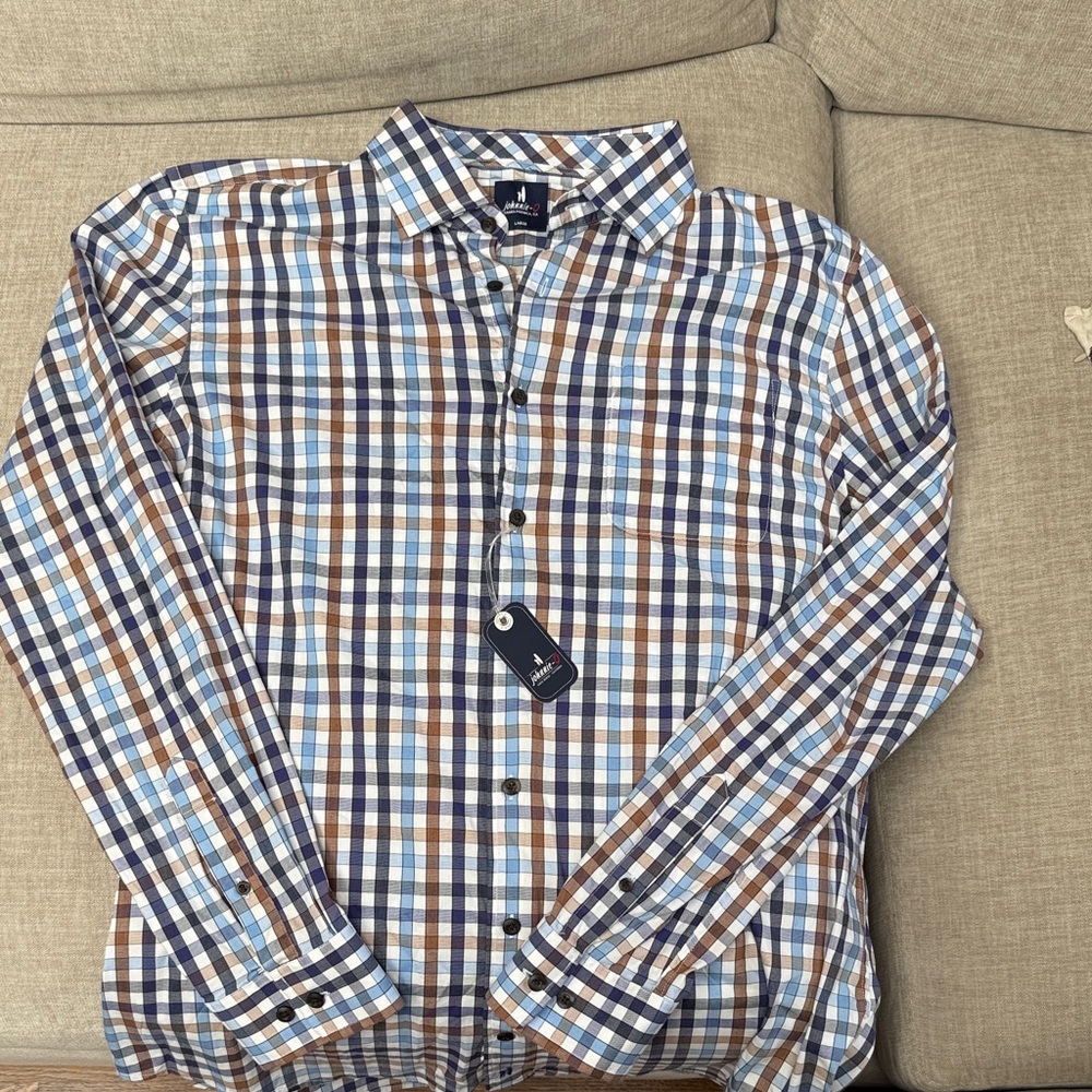 johnnie-O Natural Performance Everyday Shirt NWT